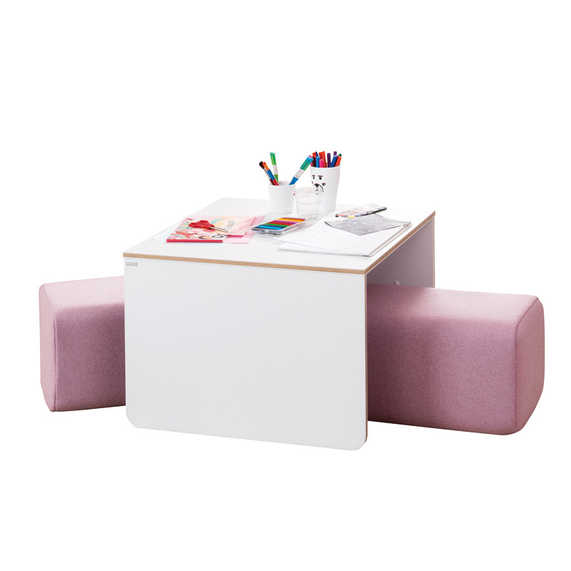 Paidi Fritzi Sitzgruppe mit Sitzpolstern in Rosa