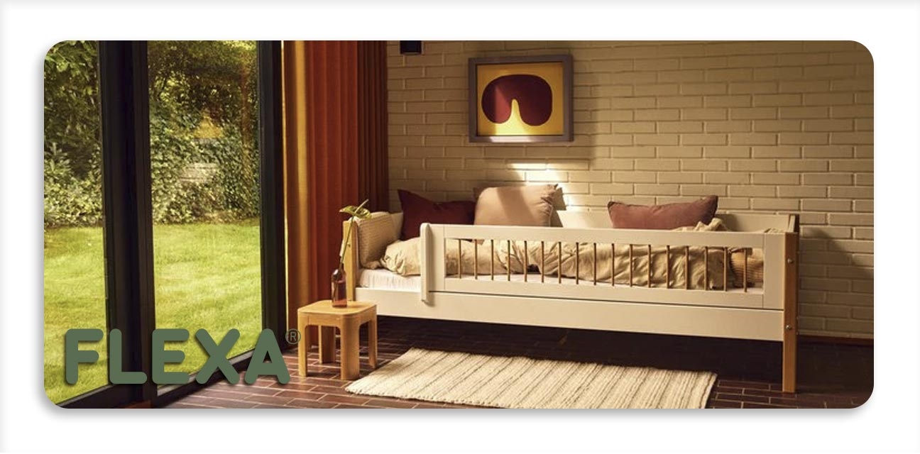 Flexa Betten im neuen Design mit Streben